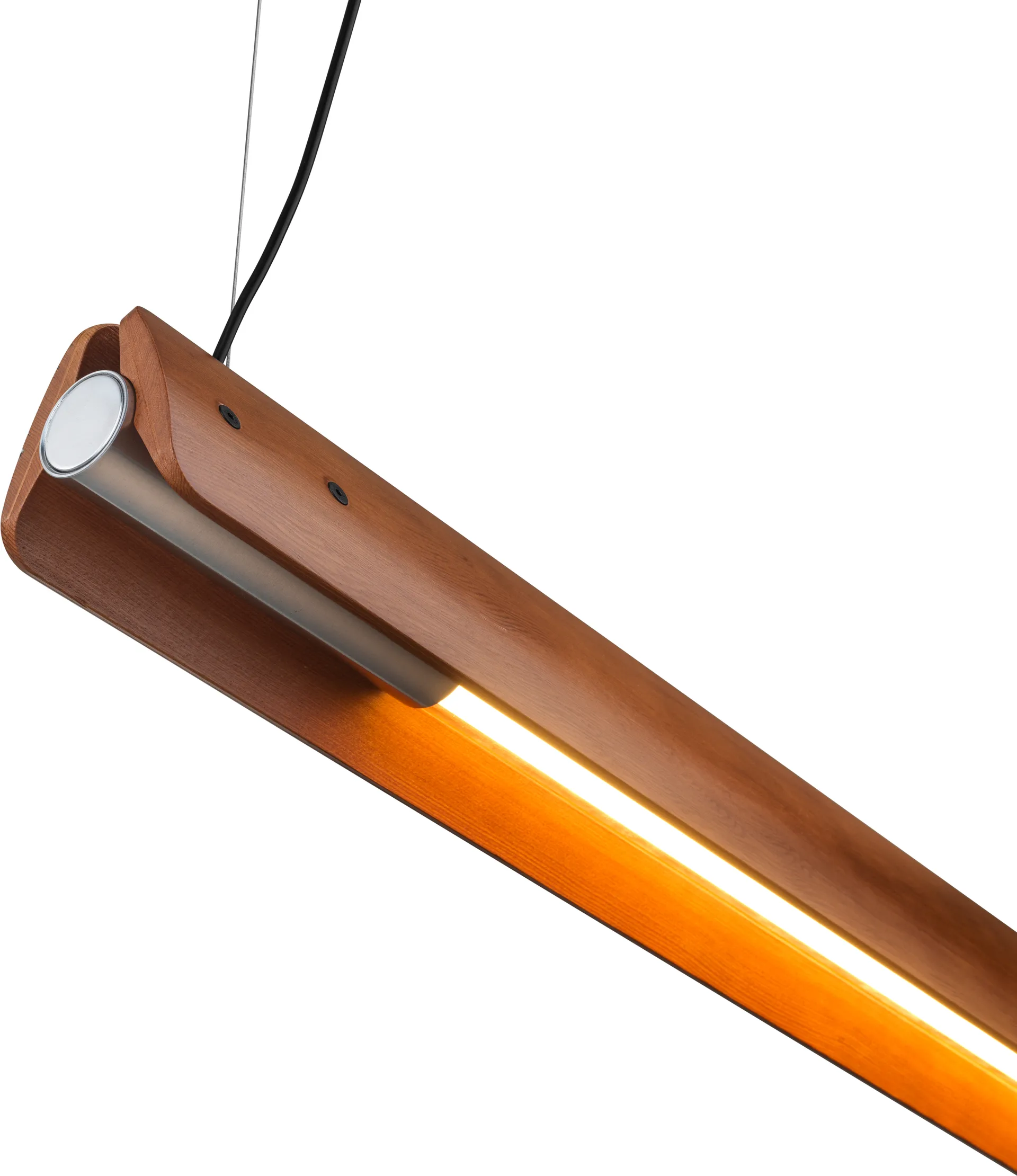 Seki-han pendant 169,2 cm, Heat treated ash-black metal Flos