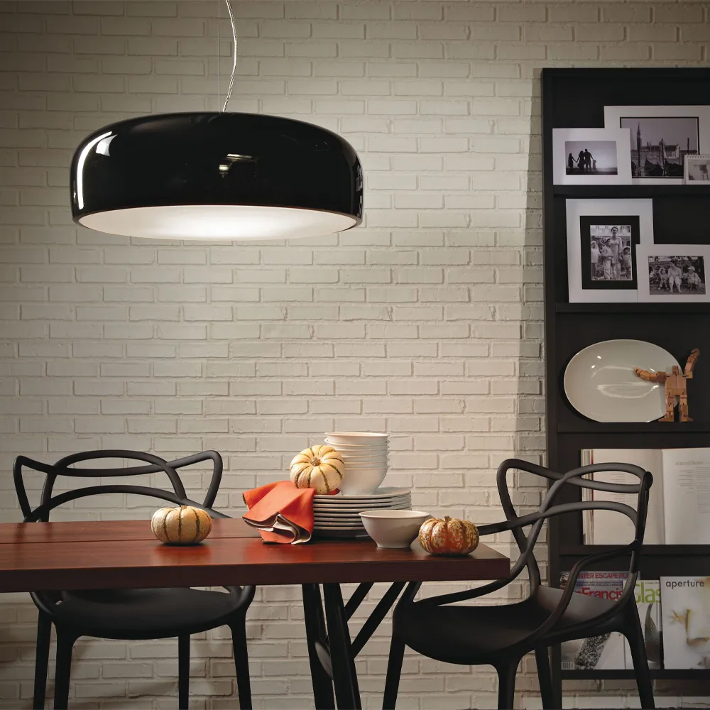 Smithfield S pendant lamp, Matte black Flos
