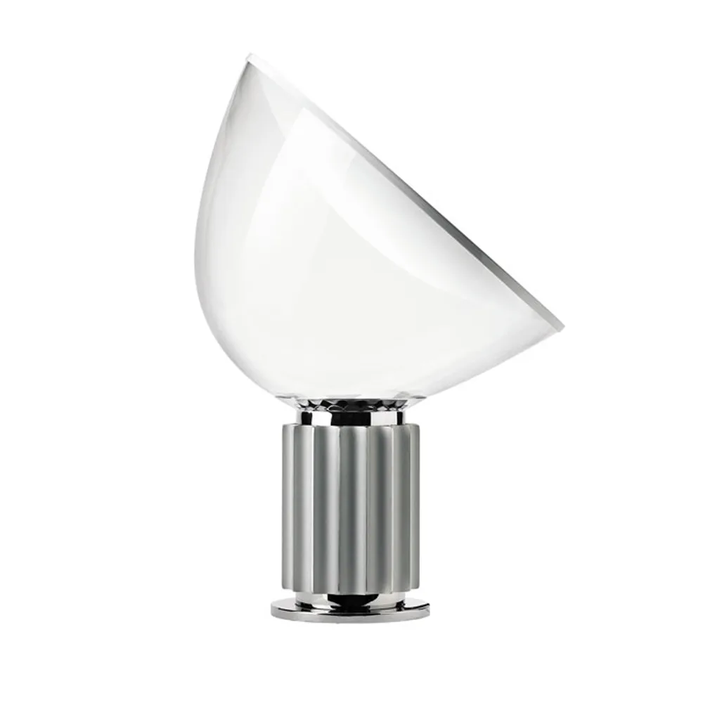 Taccia table lamp LED 64.5 cm, Silver Flos