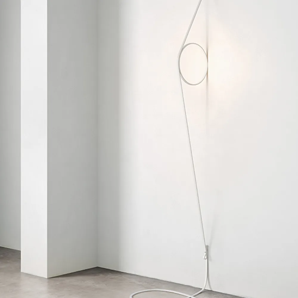 Wirering wall lamp, Pink/gold Flos