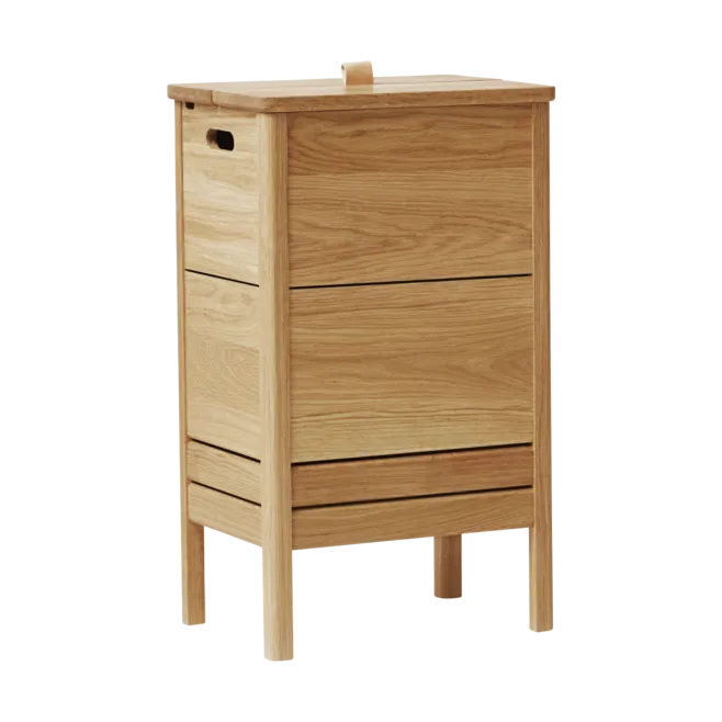A Line laundry basket, Oak Form & Refine