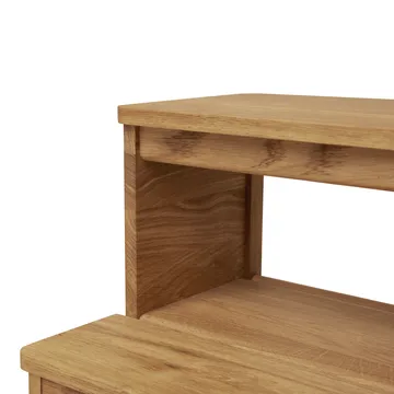 A line step stool - Oak - Form & Refine