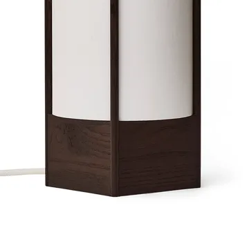 Andon table lamp - Dark brown ash, 32 cm - Form & Refine