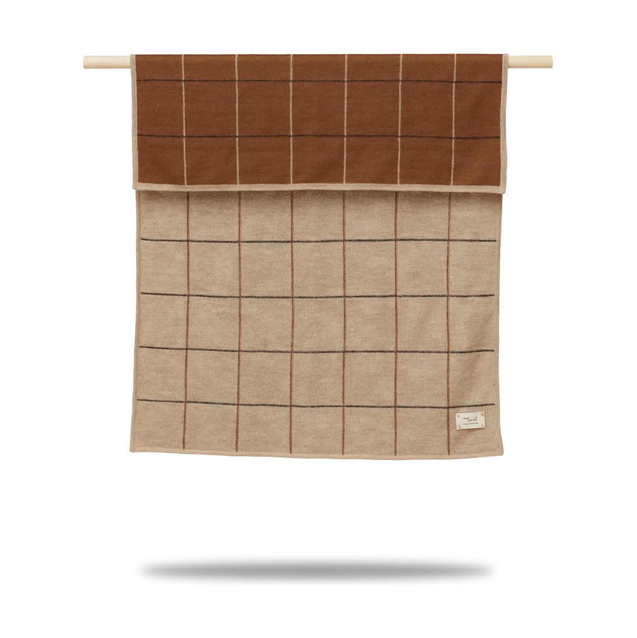 Aymara baby blanket 70x100 cm, New squares Form & Refine