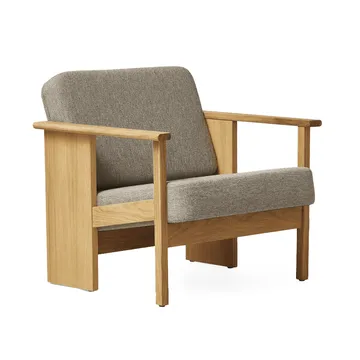 Block lounge chair - Oak-Hallingdal 65-0227 - Form & Refine