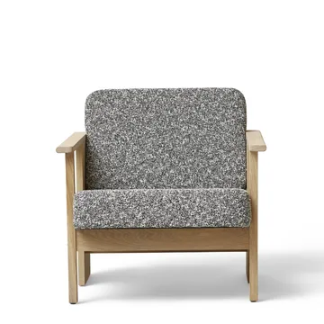 Block lounge chair - White oak-Zero 0004 - Form & Refine