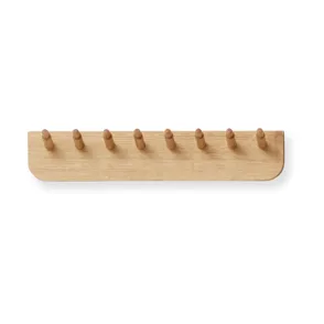 Echo coat rack 40 cm, White oak Form & Refine