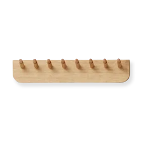 Echo coat rack 40 cm - White oak - Form & Refine