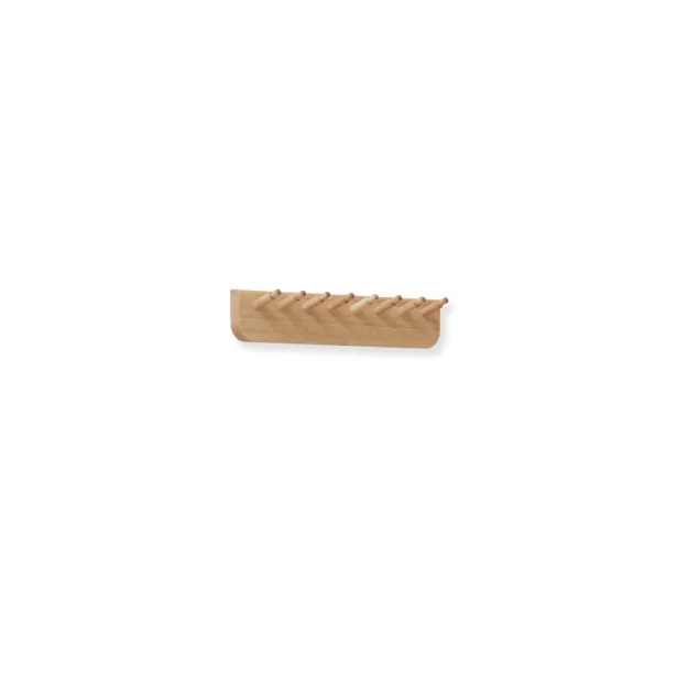 Echo coat rack 40 cm, White oak Form & Refine