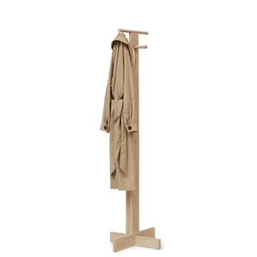 Foyer coat rack 173.3 cm - White oak - Form & Refine