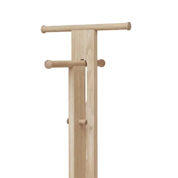 Foyer coat rack 173.3 cm - White oak - Form & Refine