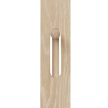 Foyer coat rack 173.3 cm - White oak - Form & Refine