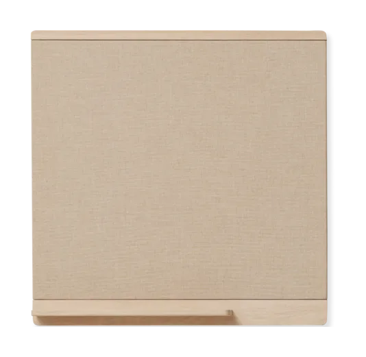 Rim pinboard 75x75 cm, White oak Form & Refine