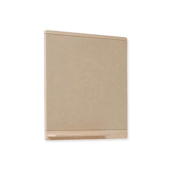 Rim pinboard 75x75 cm, White oak Form & Refine