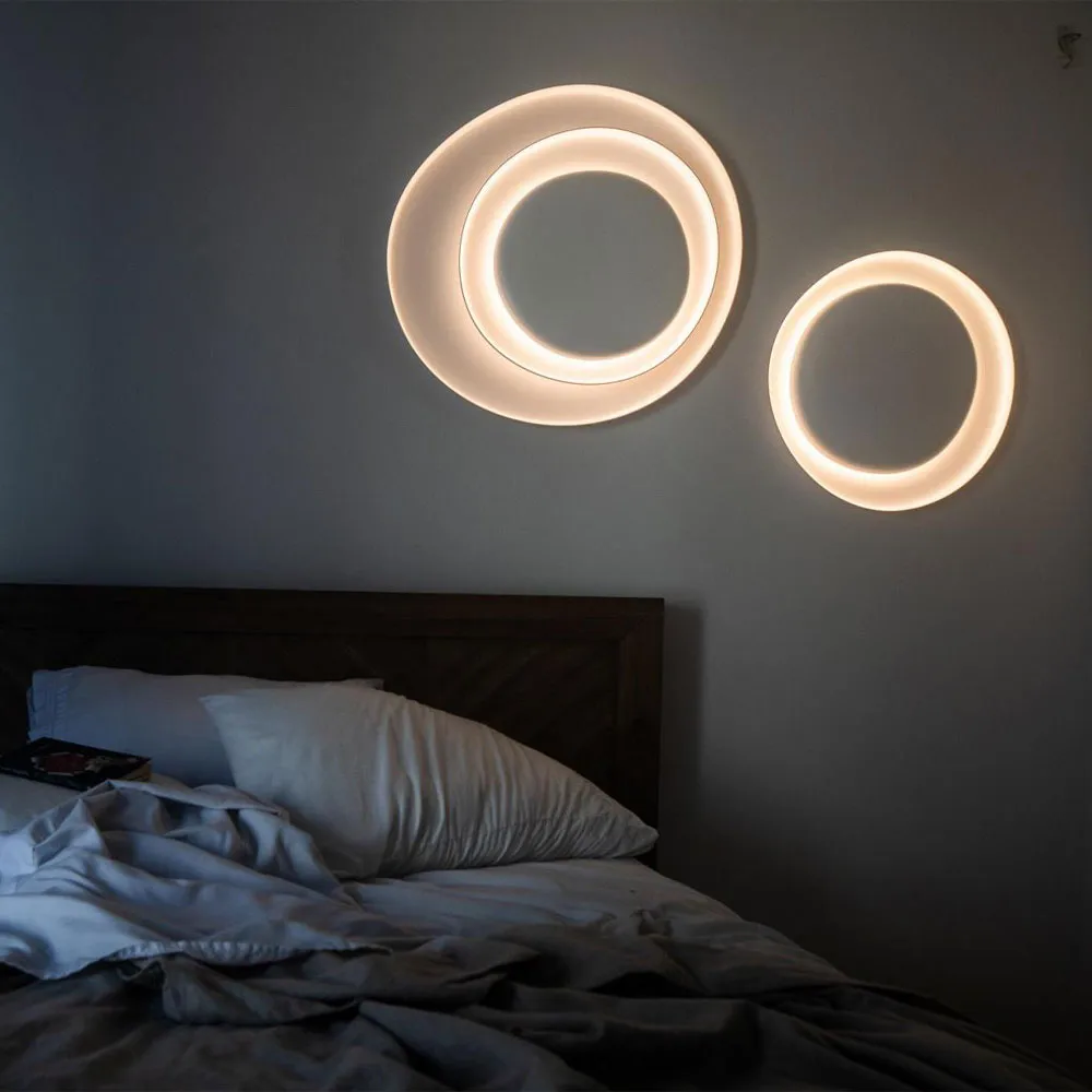 Bahia Mini wall lamp, White, LED Foscarini