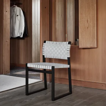 BM61 chair - Braided natural-lacquered oak frame - Fredericia Furniture