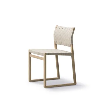 BM61 chair - Woven natural-oiled oak frame - Fredericia Furniture