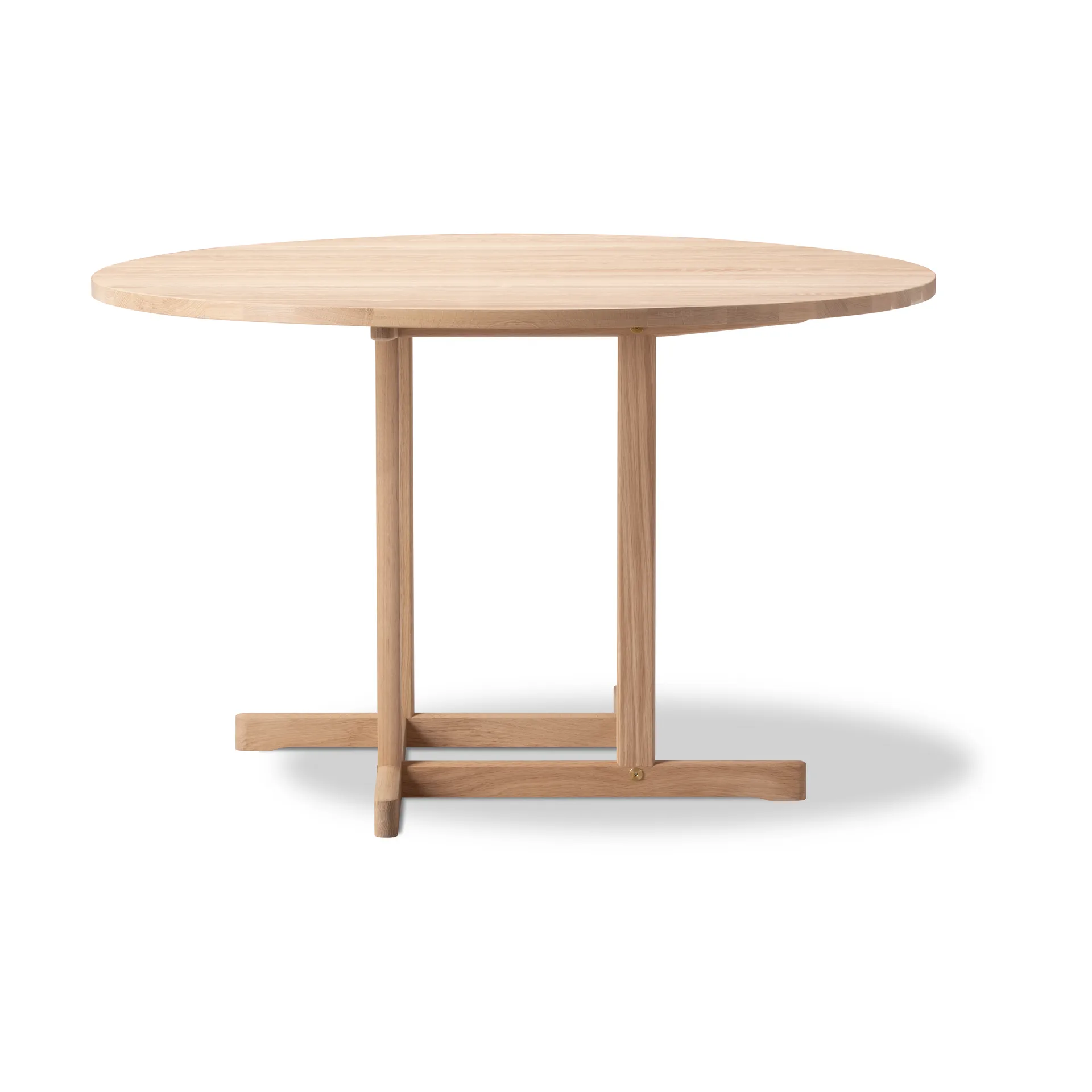 BM80 Mogensen Shaker Table table Ø120 cm, Soaped oak Fredericia Furniture