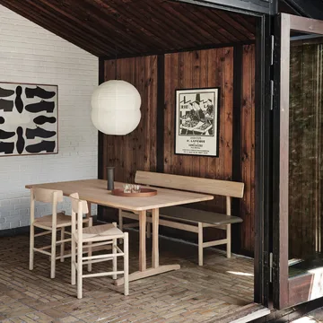 C18 Shaker Table dining table - Soaped oak, 220x90cm - Fredericia Furniture