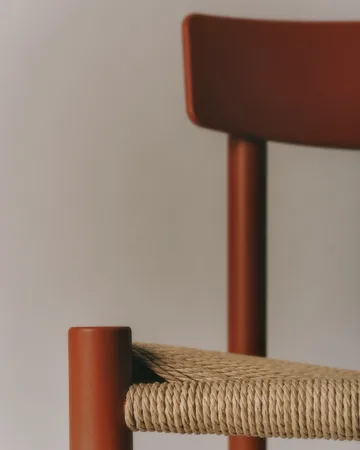 J39 chair - Herritage red-braided natural - Fredericia Furniture