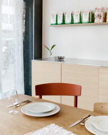 J39 chair - Herritage red-braided natural - Fredericia Furniture