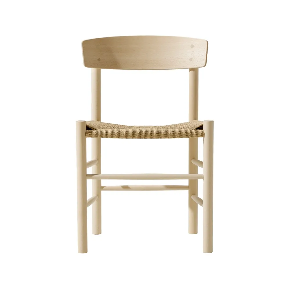 J39 chair, Soaped beech - braided natural Fredericia Furniture