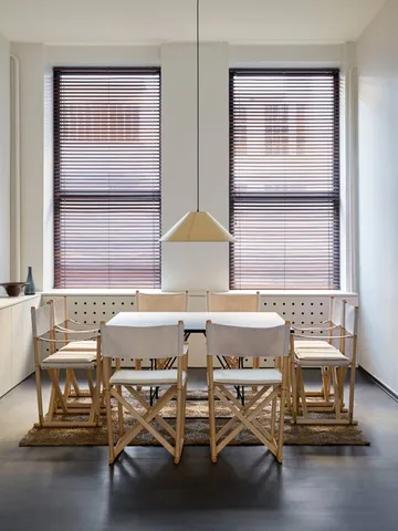MK16 Folding Chair chair - Off white-lightly oiled oak - Fredericia Furniture