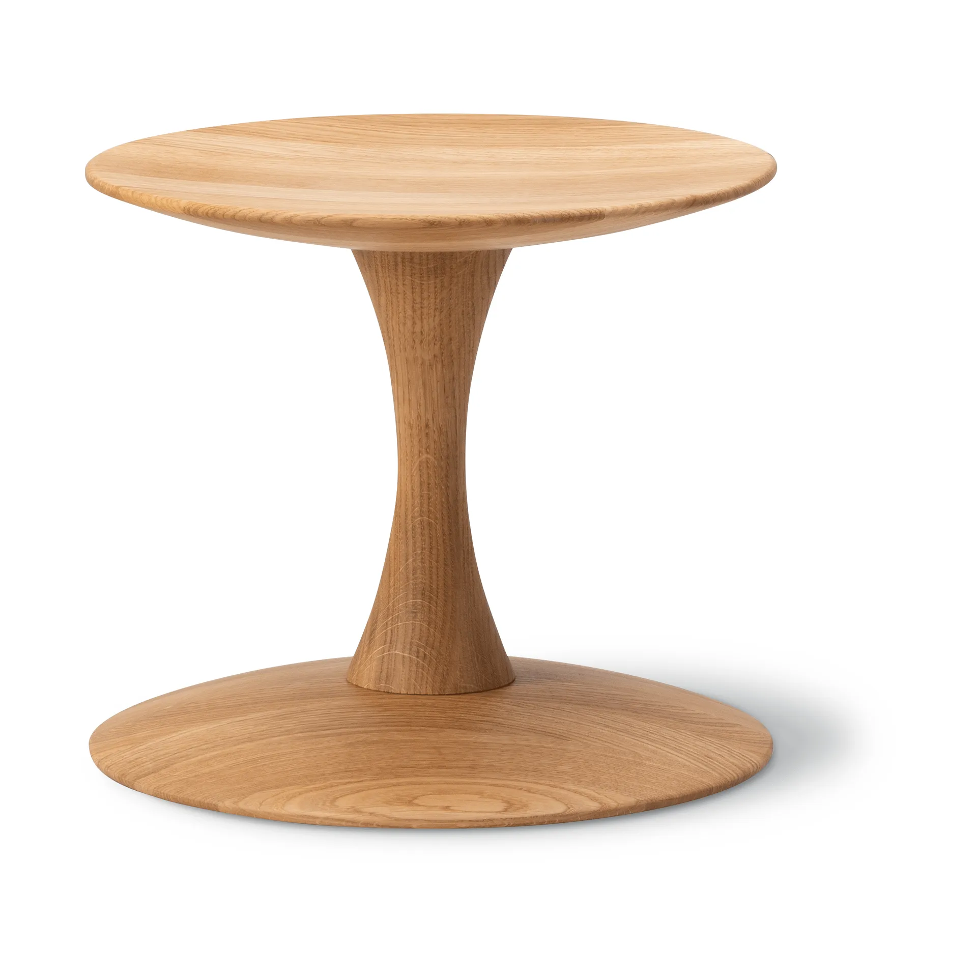 ND102 Trisse stool, Oiled oak, Ø32x28 cm Fredericia Furniture