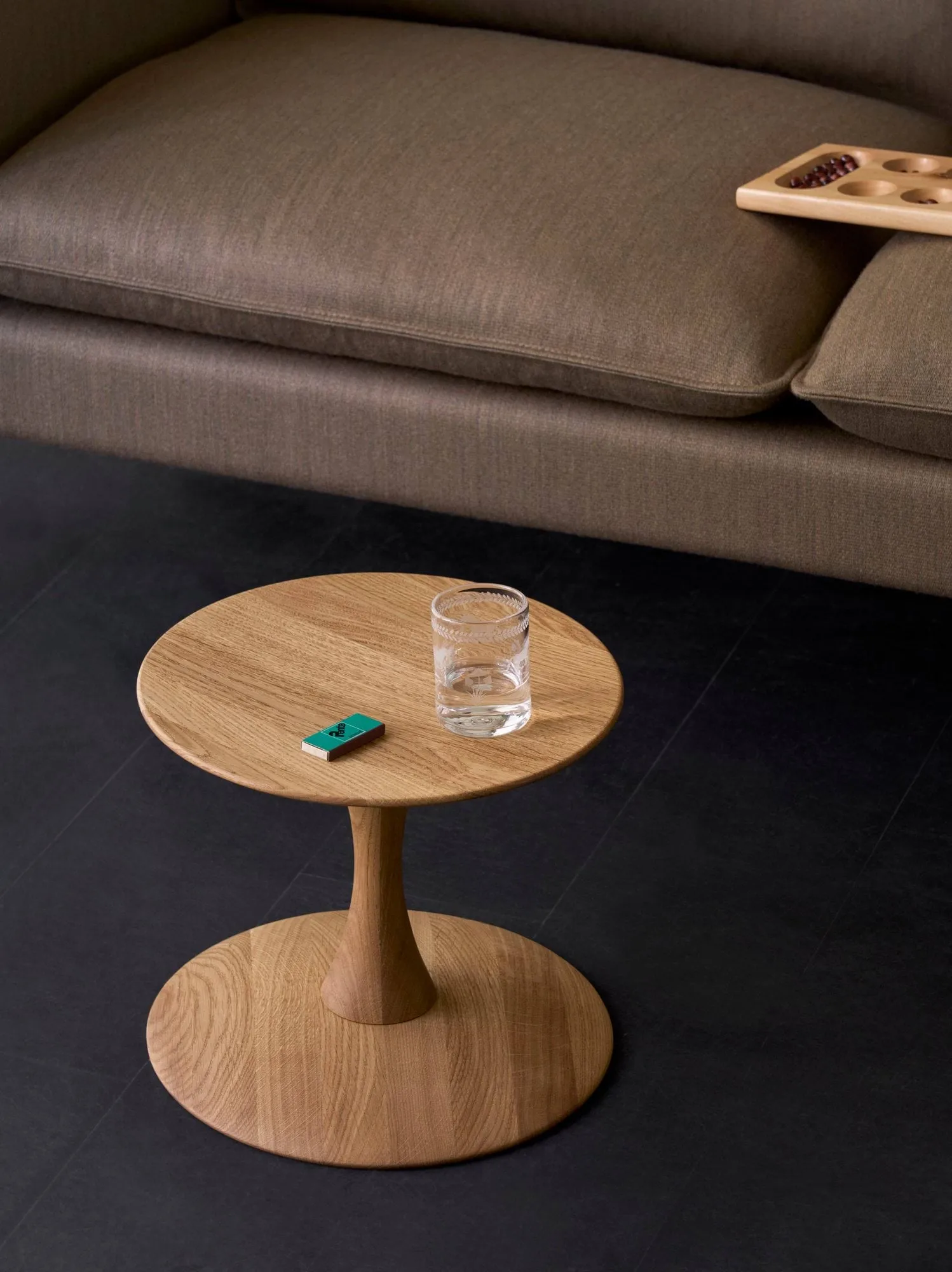 ND102 Trisse stool, Oiled oak, Ø32x28 cm Fredericia Furniture