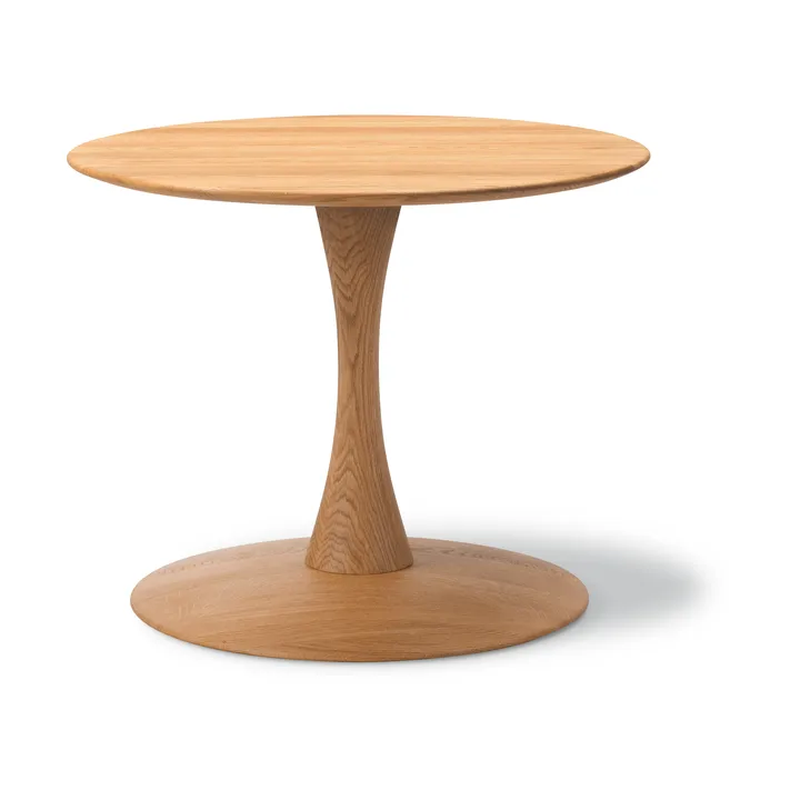 ND104 Trisse coffee table - Oiled oak, Ø68x48 cm - Fredericia Furniture