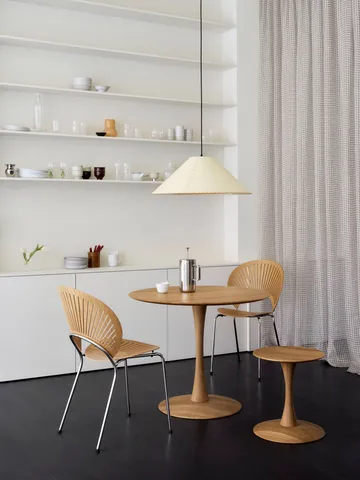 ND105 Trisse stool - Oiled oak, Ø40x46 cm - Fredericia Furniture