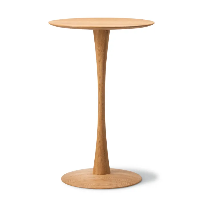 ND108 Trisse bar table - Oiled oak, Ø68x105 cm - Fredericia Furniture