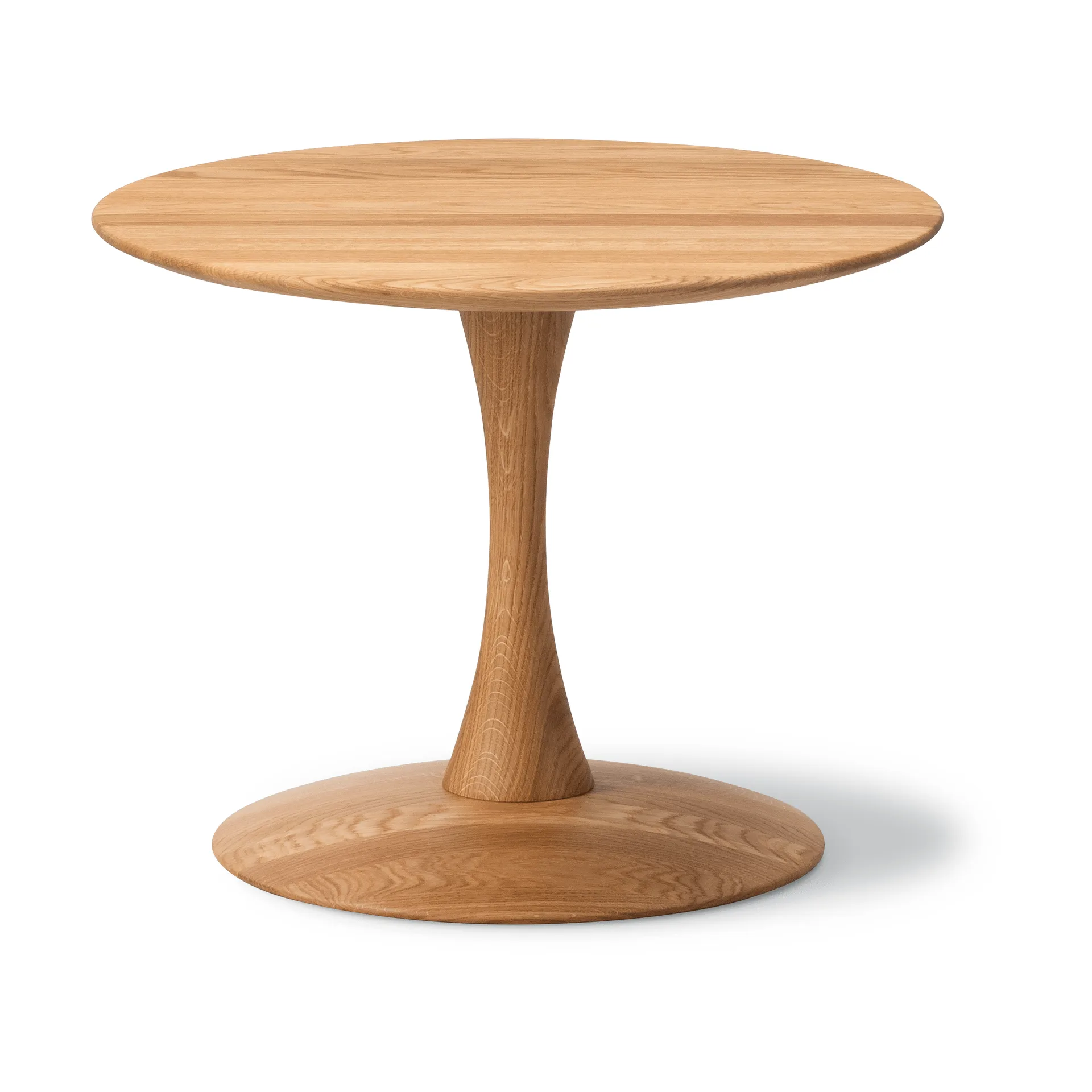 ND110 Trisse coffee table, Oiled oak, Ø55x42 cm Fredericia Furniture