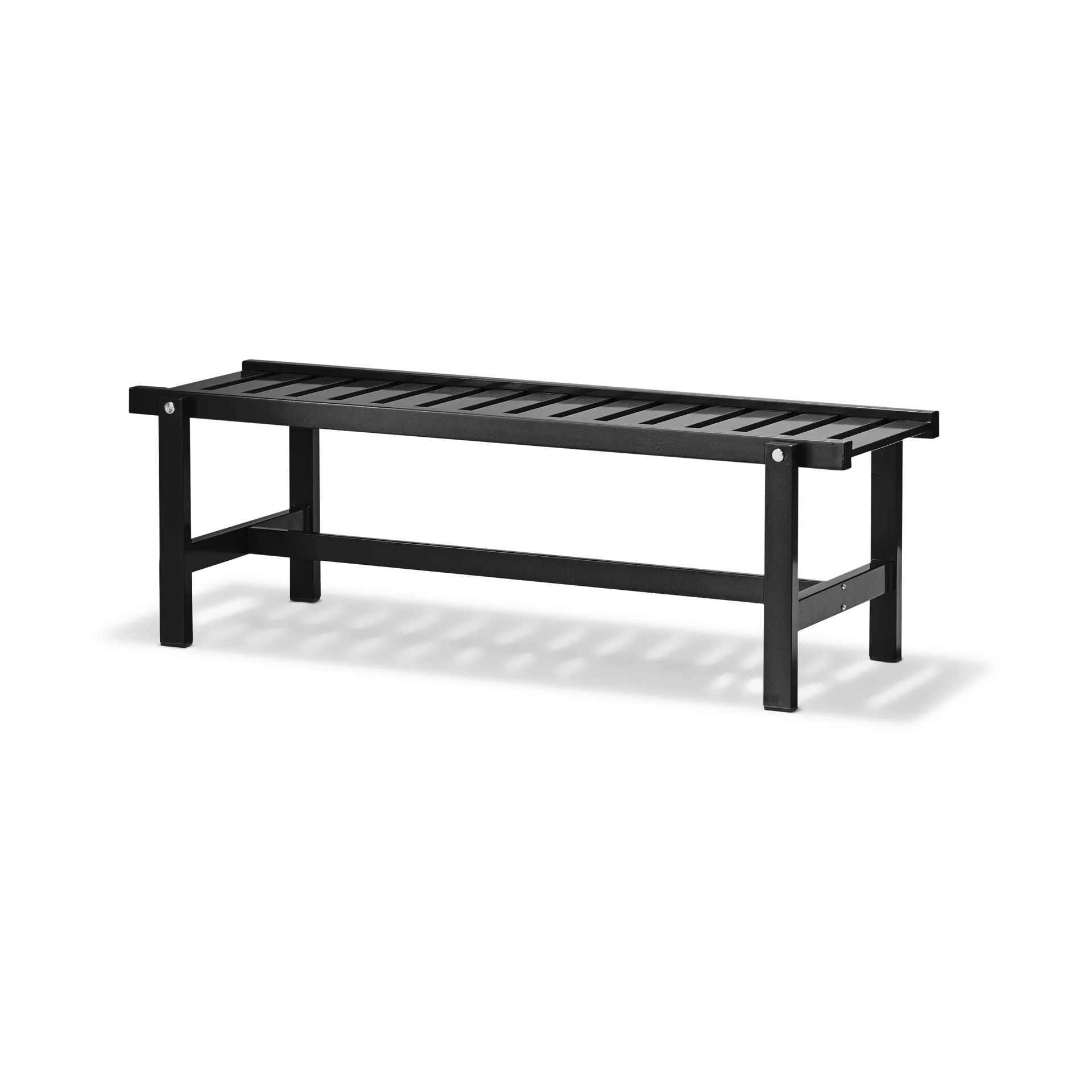 45 bench, Black, 135 cm Fri Form