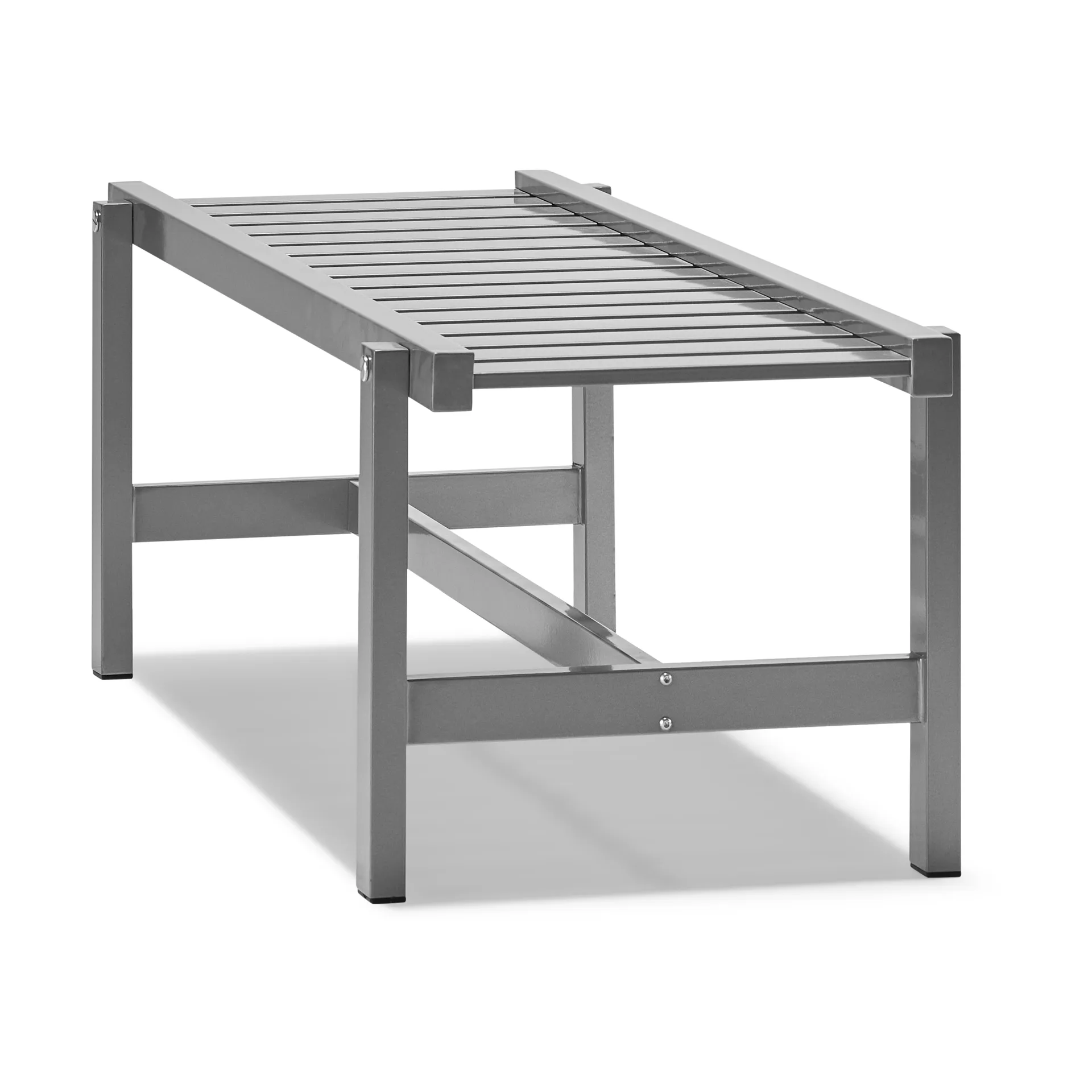 45 bench, Grey, 135 cm Fri Form