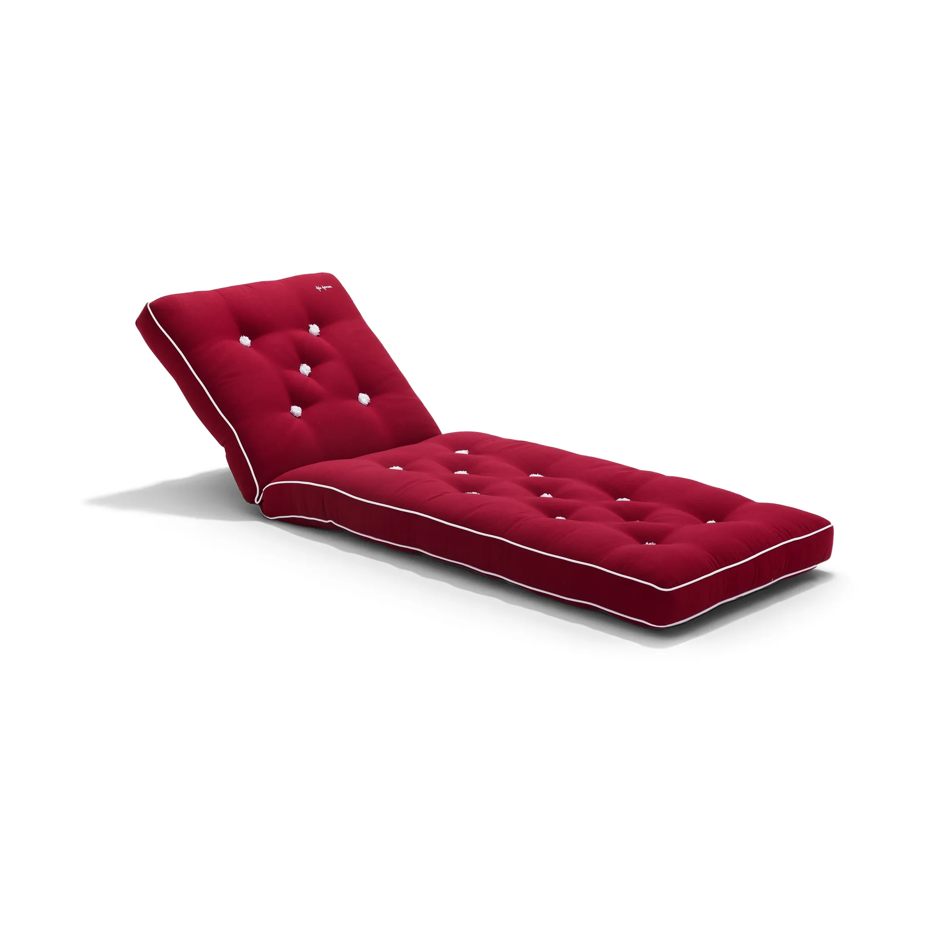 60 cushion for carrycot 31, Red, 60x185 cm Fri Form
