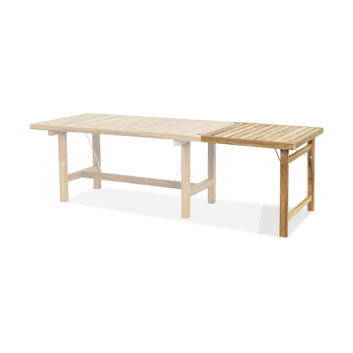 64 extension leaf with legs - Teak, H: 68 cm - Fri Form