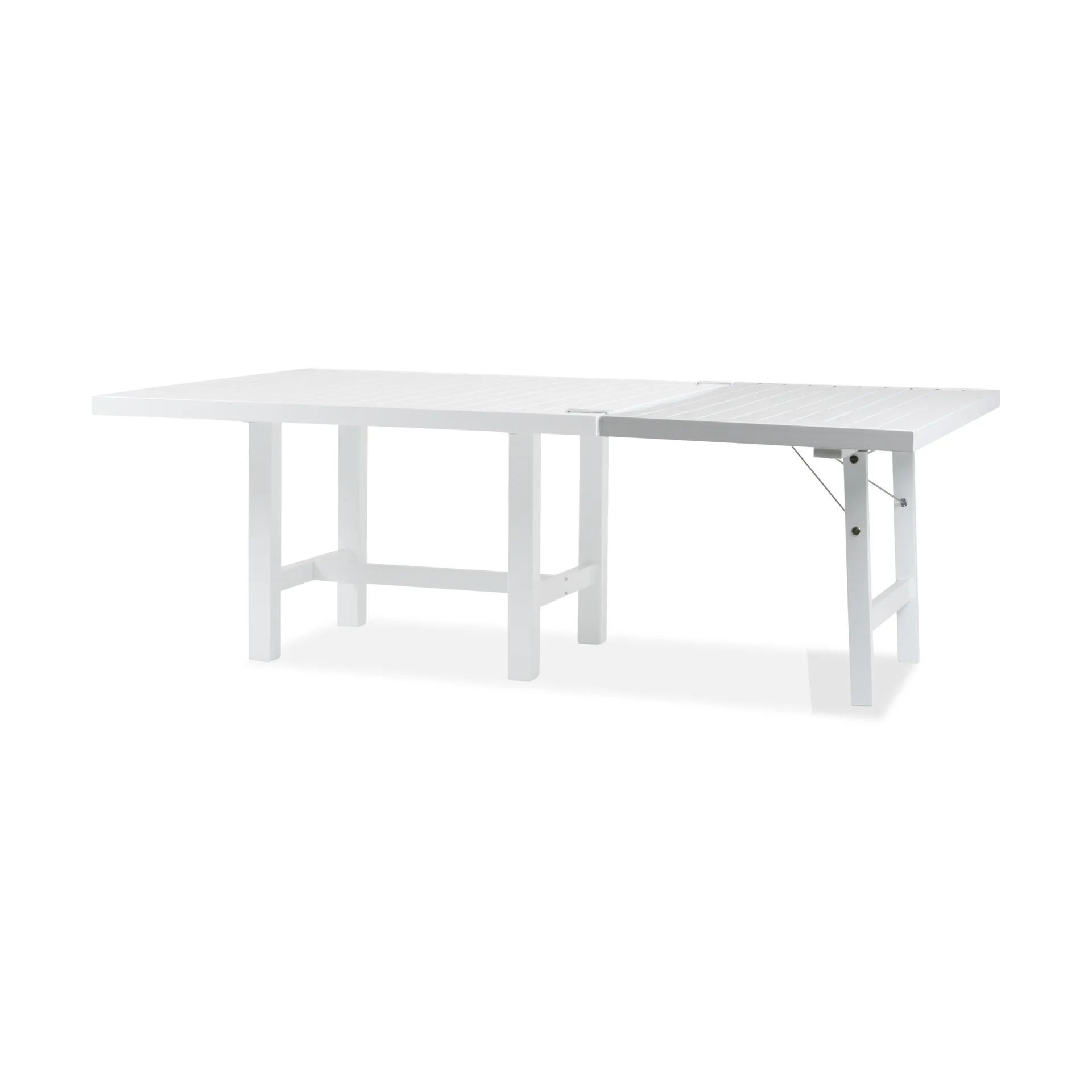 68 extension leaf with legs, White, H: 72 cm Fri Form