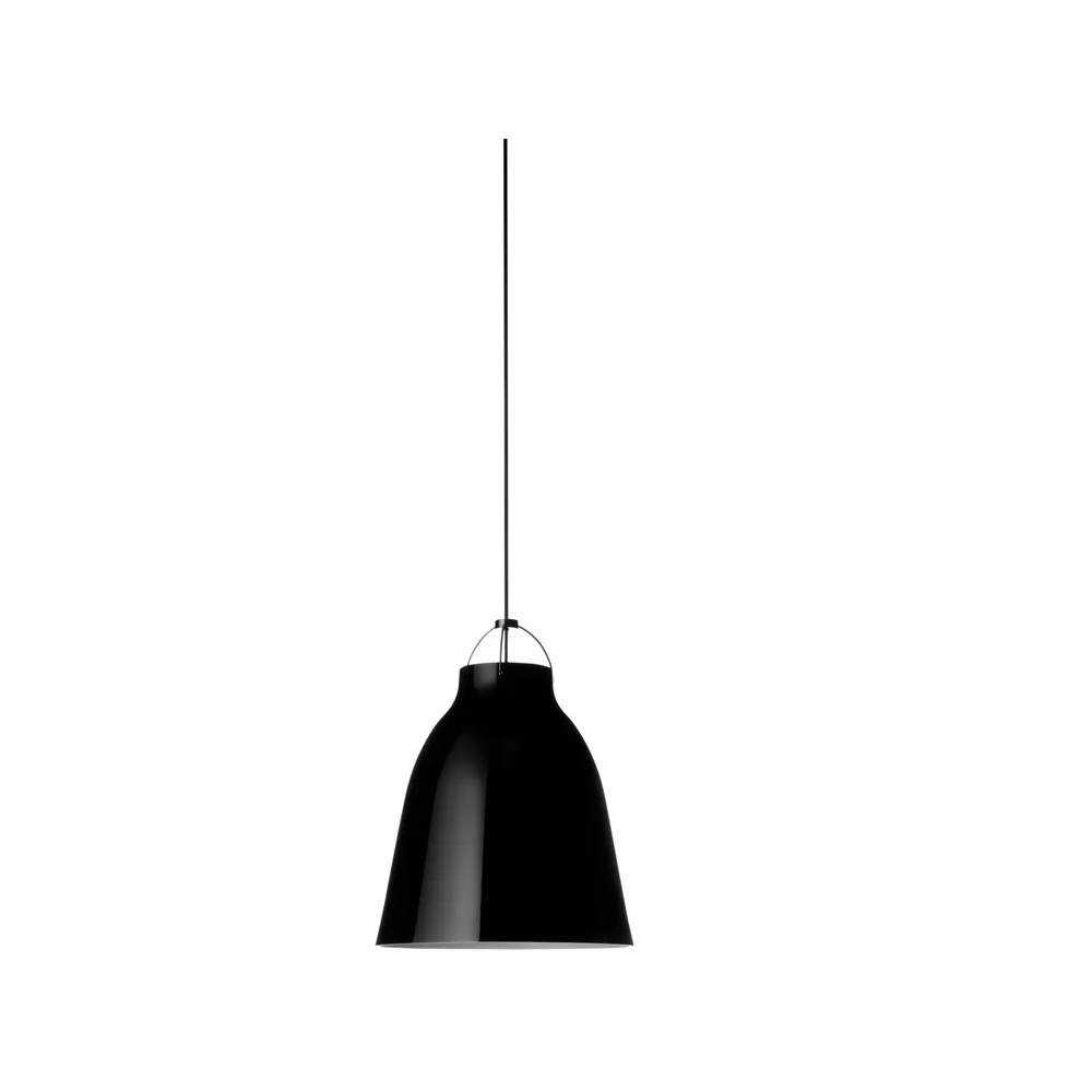 Caravaggio P3 pendant lamp, Black-black Fritz Hansen