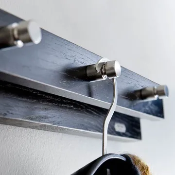 Cutter coat rack - Teak, 7 knobs - Fritz Hansen