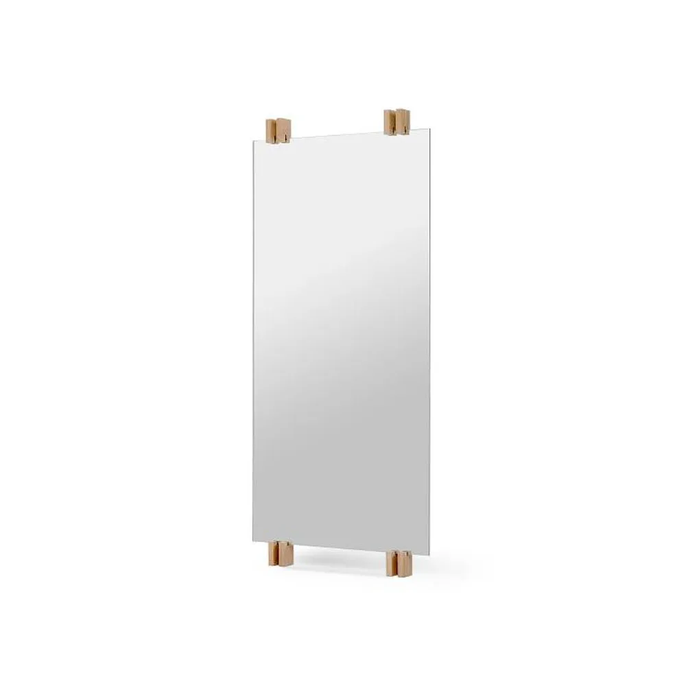 Cutter mirror, Oak Fritz Hansen