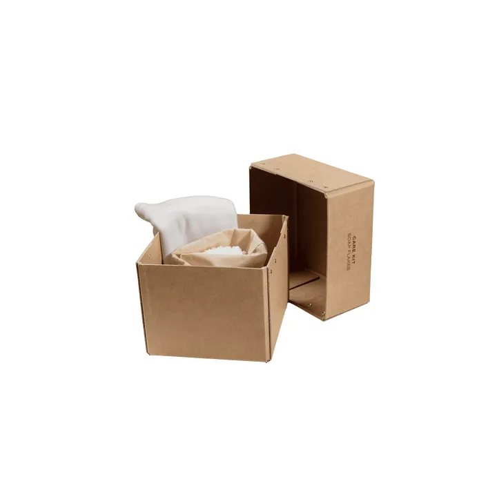 Fritz Hansen care kit leather & rattan - 200 g + cotton cloth - Fritz Hansen