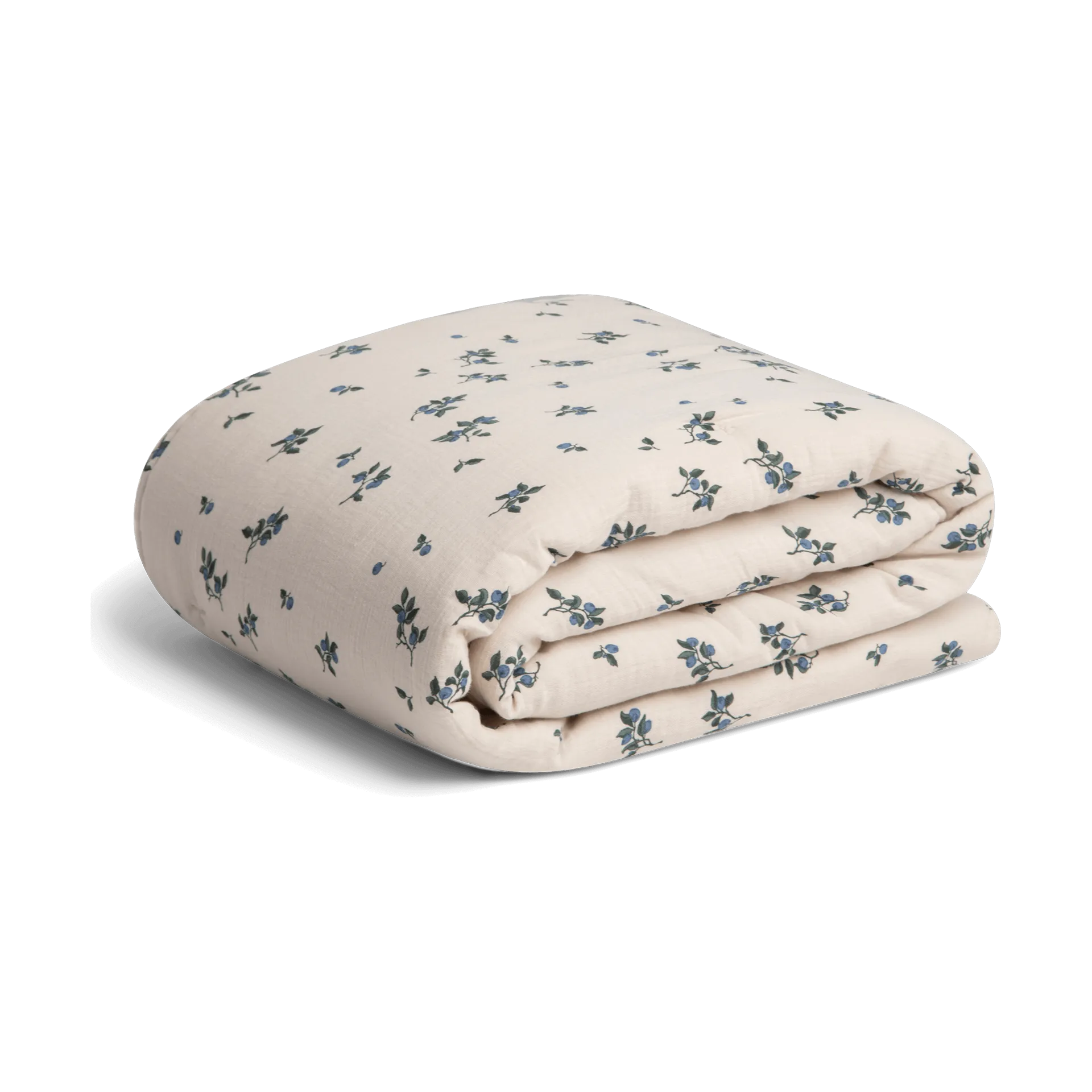 Blueberry Muslin padded blanket, 100x140 cm Garbo&Friends