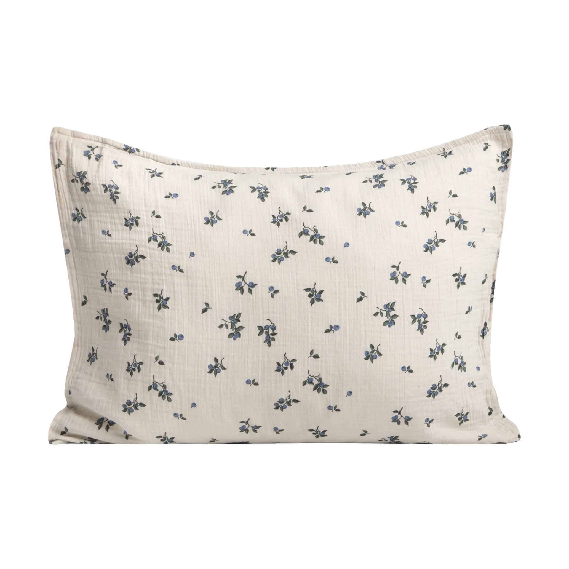 Blueberry Muslin pillowcase, 50x75cm Garbo&Friends