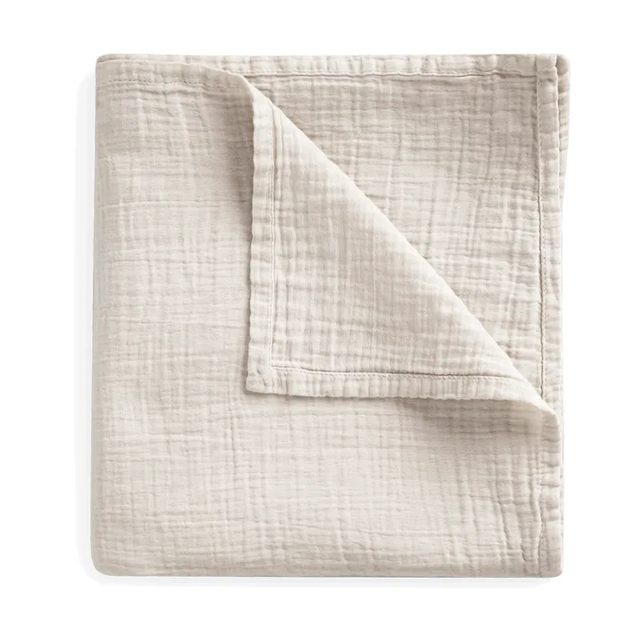Eggshell Muslin Swaddle blanket - 110x110 cm - Garbo&Friends