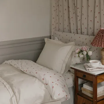 Pearl Ladder Lace duvet cover - 150x210 cm - Garbo&Friends