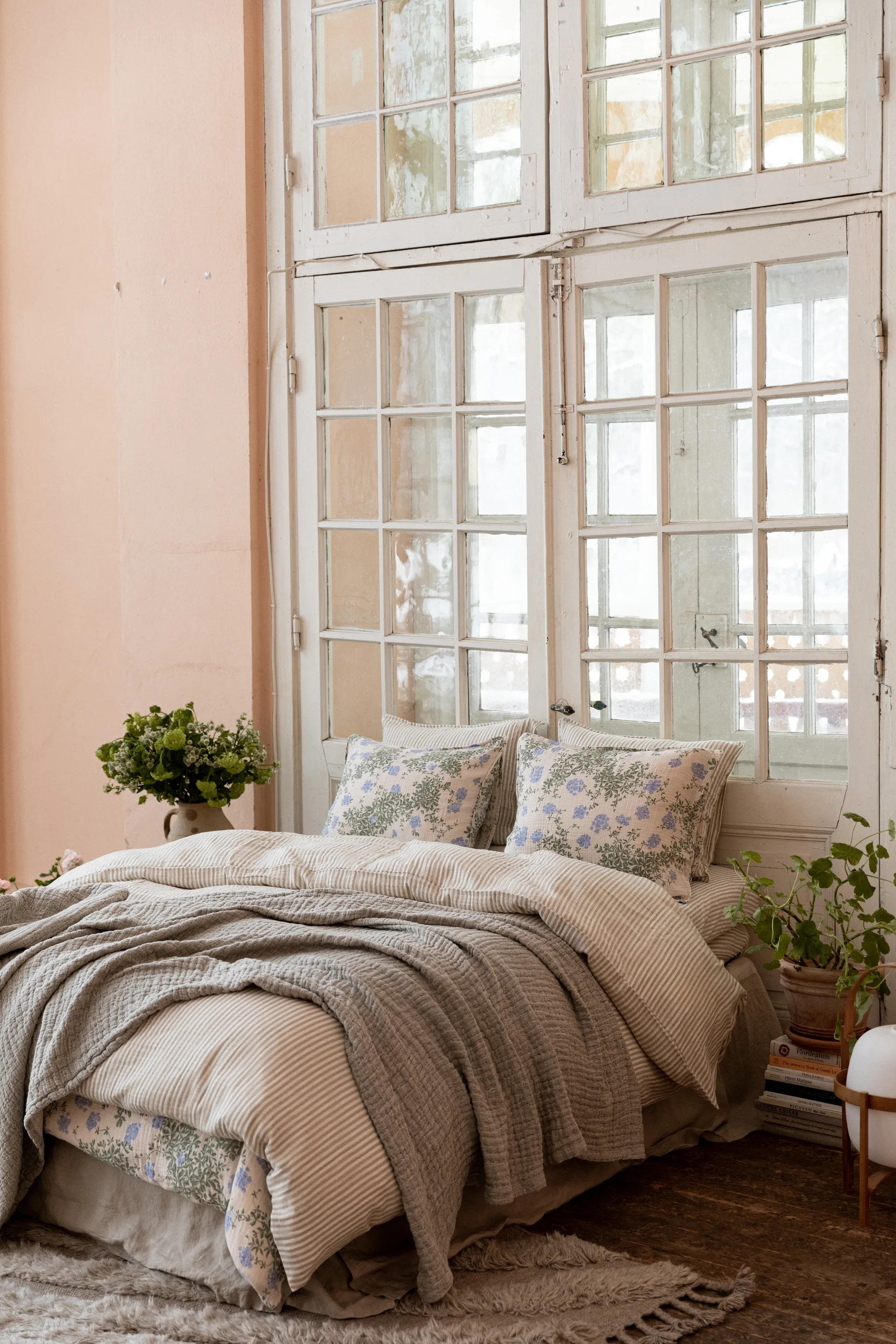Plumbago Muslin pillowcase, 50x70 cm Garbo&Friends