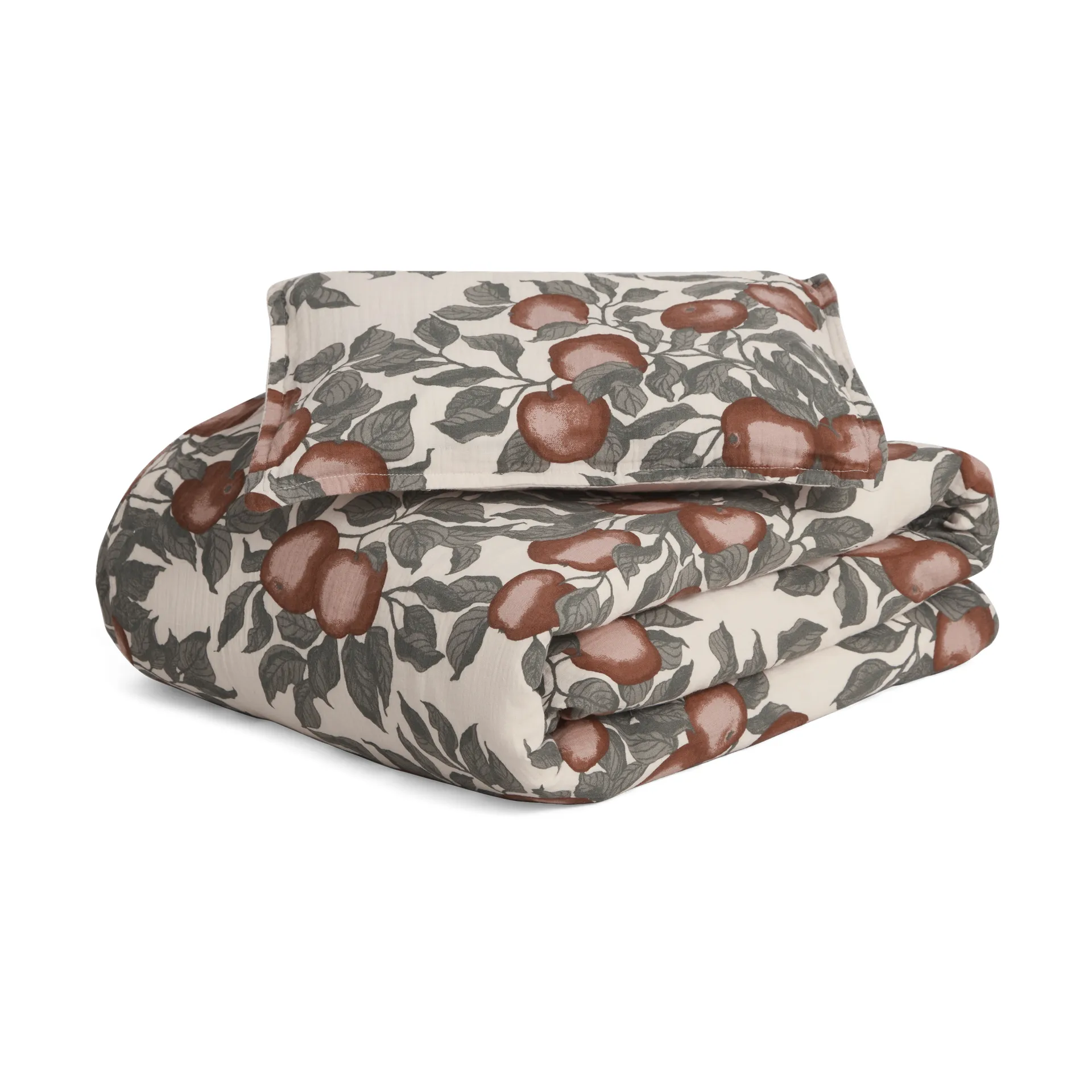 Pomme Muslin bed set junior, 100x140 cm/40x45 cm Garbo&Friends