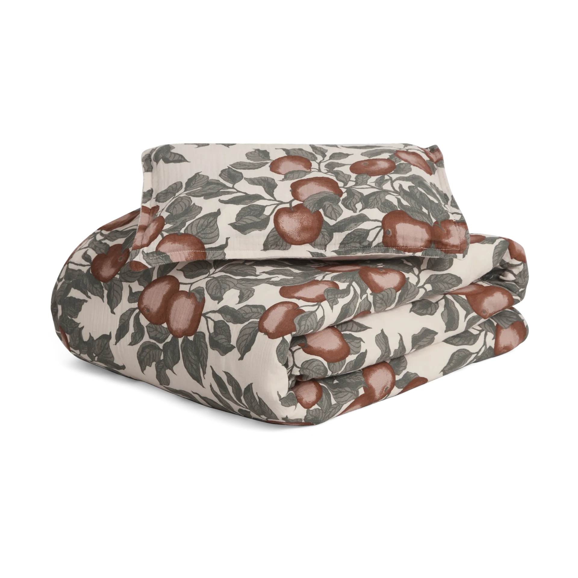 Pomme Muslin bed set junior, 100x140 cm/40x60 cm Garbo&Friends