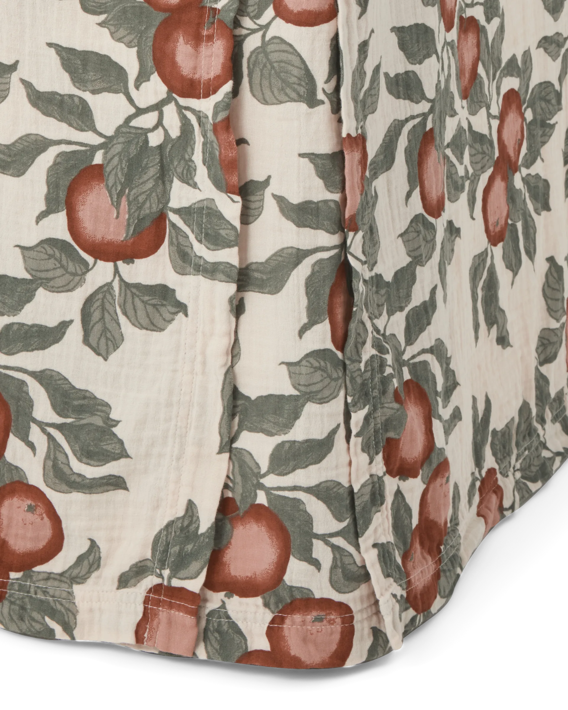 Pomme Muslin bed skirt, 160x200x53 cm Garbo&Friends